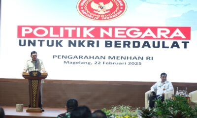 Beri Pembekalan di Retreat Kepala Daerah, Menhan Sjafrie Paparkan Sistem Pertahanan Negara