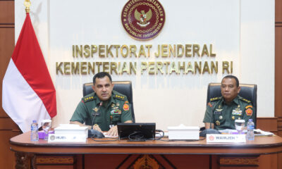 Irjen Kemhan Pimpin Rapat Rencana Pemetaan Pengelolaan dan Pengendalian Terpusat Bahan Bakar Minyak dan Pelumas (BMP) di Lingkungan Kemhan dan TNI