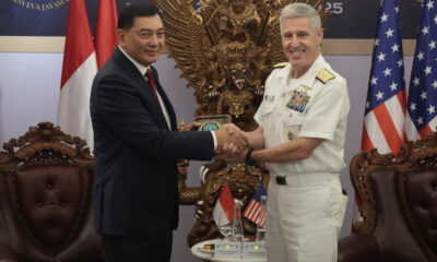 Menhan Bertemu Komandan Armada Pasifik Amerika Serikat, Bahas Penguatan Pertahanan