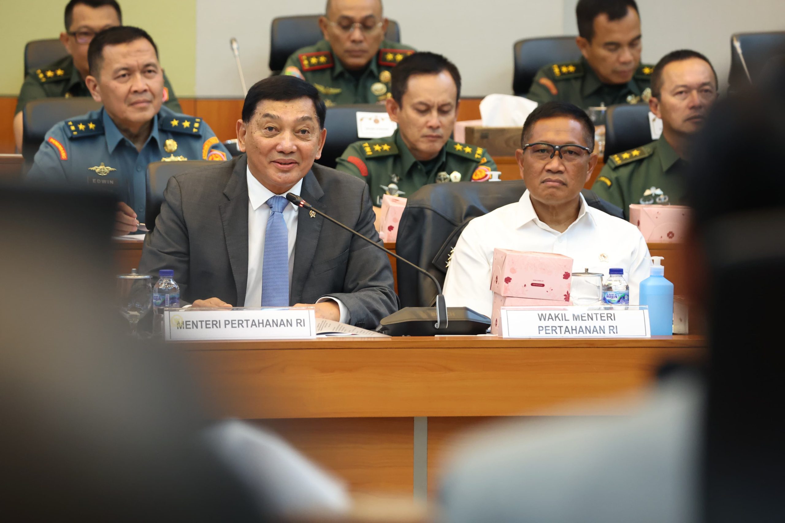 Menhan Sjafrie Hadiri Raker di DPR, Komisi I DPR RI Setujui Hibah Patrol Boat dari Jepang