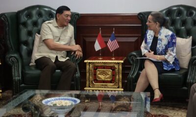 Menhan Sjafrie Menerima Dubes Amerika, Bahas Upaya Peningkatan Kapabilitas Pertahanan