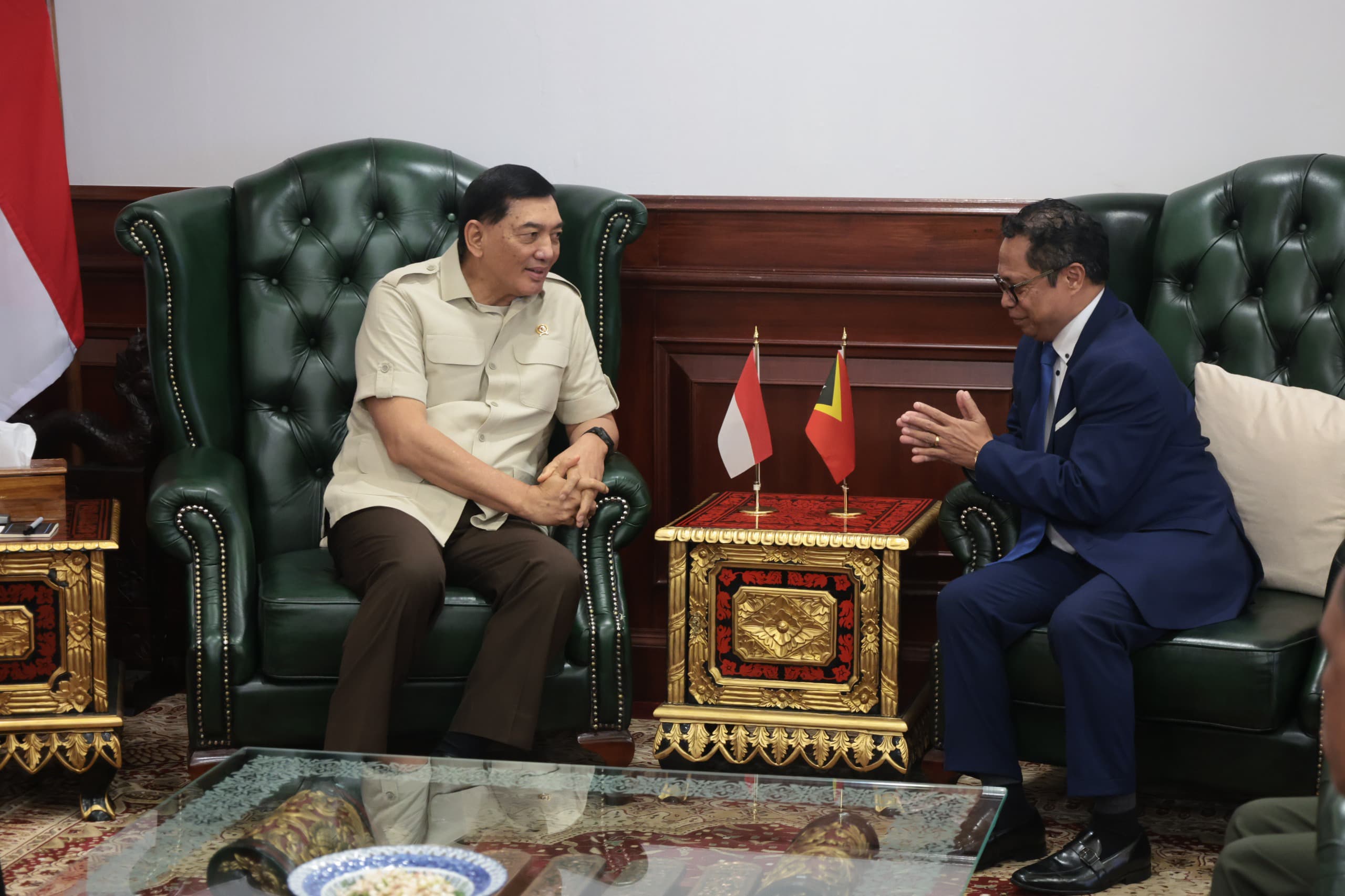 Menhan Sjafrie Terima Dubes Timor Leste, Tekankan Pentingnya Menjaga Stabilitas Regional