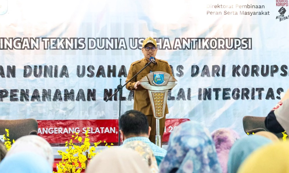 Pemkot Tangsel dan KPK RI Gelar Bimtek Program Keluarga Berintegritas dan Dunia Usaha Antikorupsi