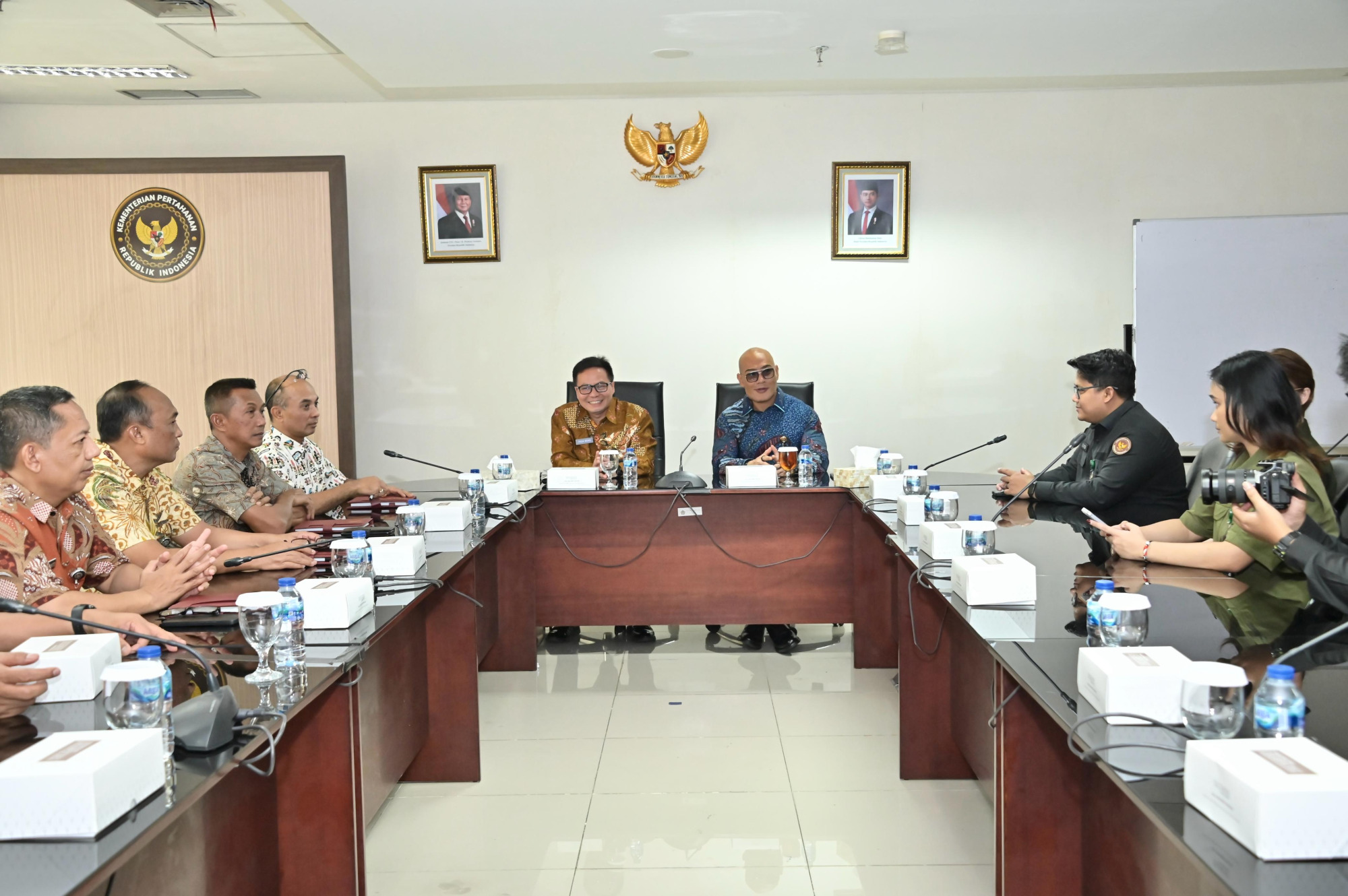 Rakor Staf Sus Menhan Bidang Komunikasi Sosial dan Publik dan Biro Infohan