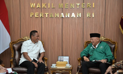 Wamenhan Menerima Audiensi Ketua Yayasan Pembela Tanah Air (YAPETA), Bahas Kerja Sama