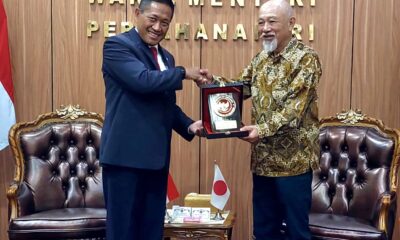 Wamenhan Terima Kunjungan Chairman of the Nippon Foundation, Honorary Chairman of the SPF Japan