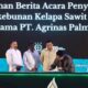 Menhan Sjafrie Hadiri Penandatanganan Berita Acara Penitipan Barang Bukti Perkebunan Kelapa Sawit