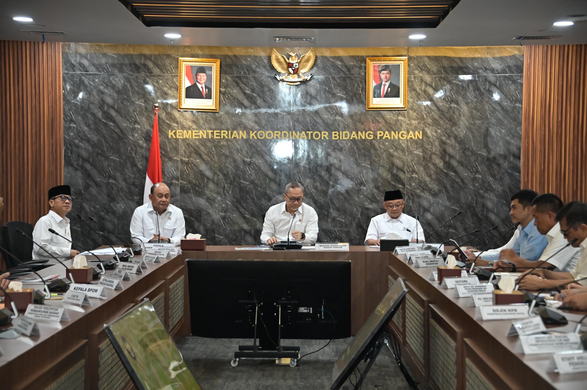 Wamenhan Hadiri Rakor Bidang Pangan, Wujudkan Ketahanan Pangan