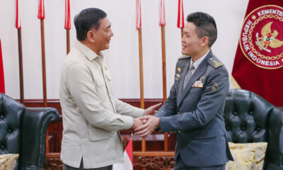 Menhan Sjafrie Terima Kunjungan Chief of Digital & Intelligence Service Singapura, Bahas Keamanan Siber