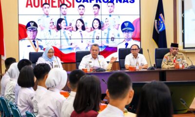 Benyamin Davnie Lepas 10 Pelajar Terbaik Perwakilan Tangsel untuk Mengikuti Seleksi Paskibraka Provinsi dan Nasional