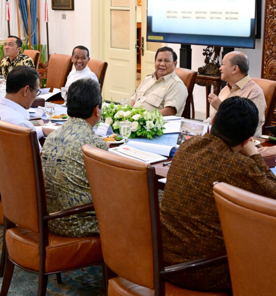 Menhan Hadiri Ratas Dipimpin Presiden, Bahas Tindak Lanjut Hilirisasi Nasional