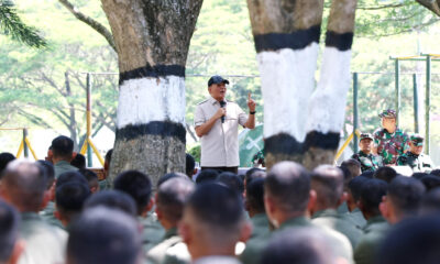 Kunjungi Rindam Iskandar Muda, Menhan : SPPI Bagian dari Upaya Jaga Kelangsungan Hidup Bangsa