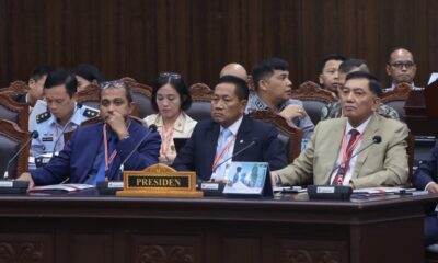 Menhan Hadiri Sidang MK, Hakim Konstitusi Apresiasi Kehadiran Lengkap Menteri dan Pejabat Eselon I