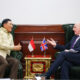 Menhan RI Terima Kunjungan Kehormatan Minister of State for Defence of the United Kingdom, Perkuat Kerja Sama Pertahanan