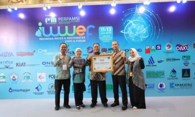 Wali Kota Benyamin Davnie Raih Penghargaan Nasional atas Komitmen dalam Mendukung Pembiayaan dan Pengembangan Sektor Air Minum