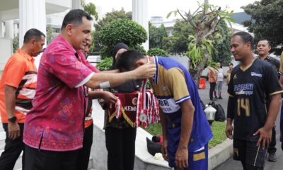 Final Voli POR Kemhan 2025: Tim Setjen Raih Emas Putra dan Putri