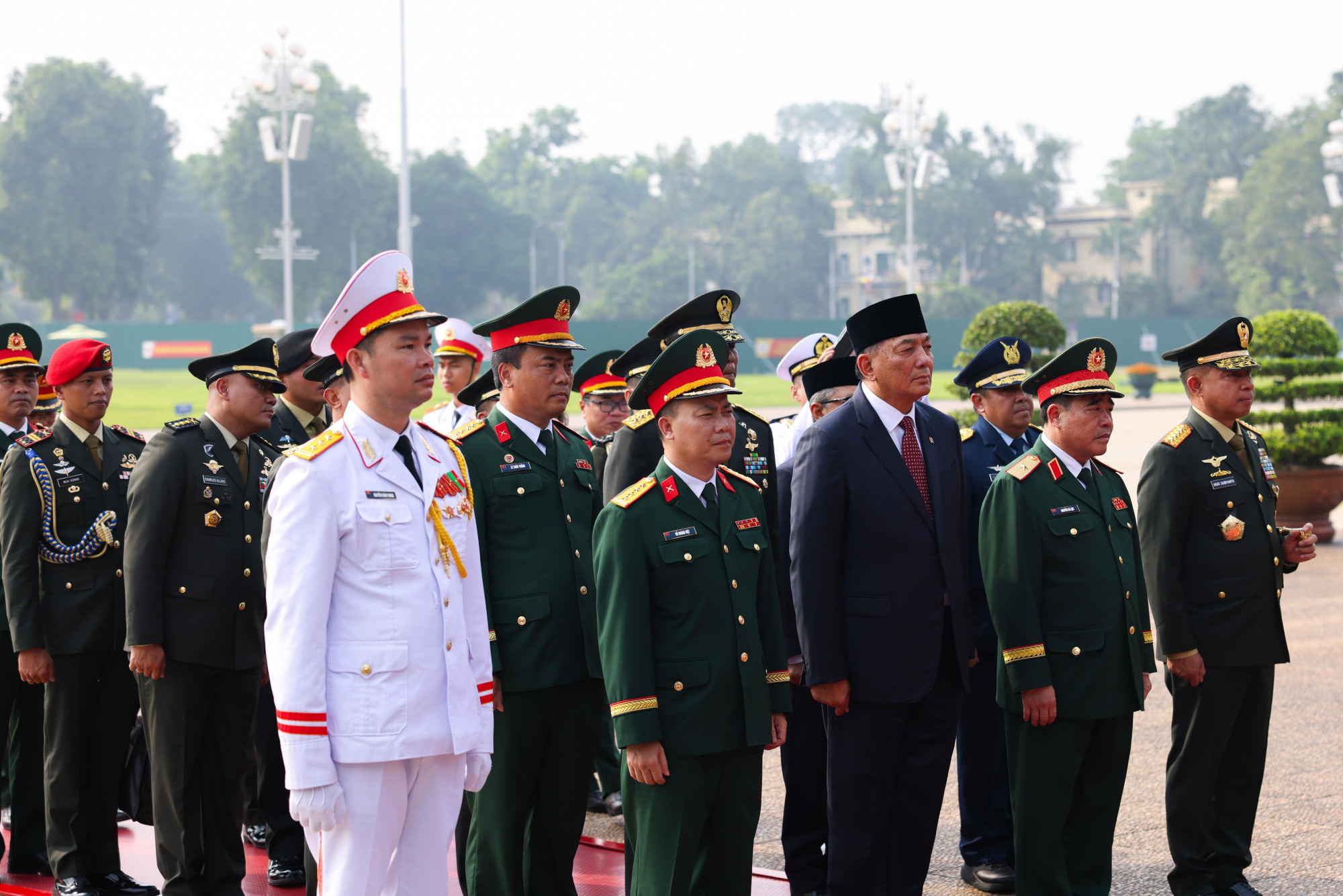 Menhan RI Kunjungi Mausoleum Ho Chi Minh, Sebagai Bentuk Penghormatan
