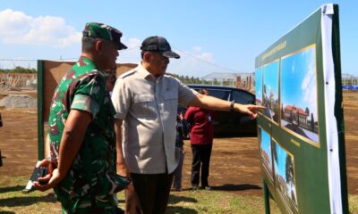 Menhan RI Tinjau Pembangunan dan Kesiapan Operasional Batalyon 838/Purwa Wijaya di Cilacap