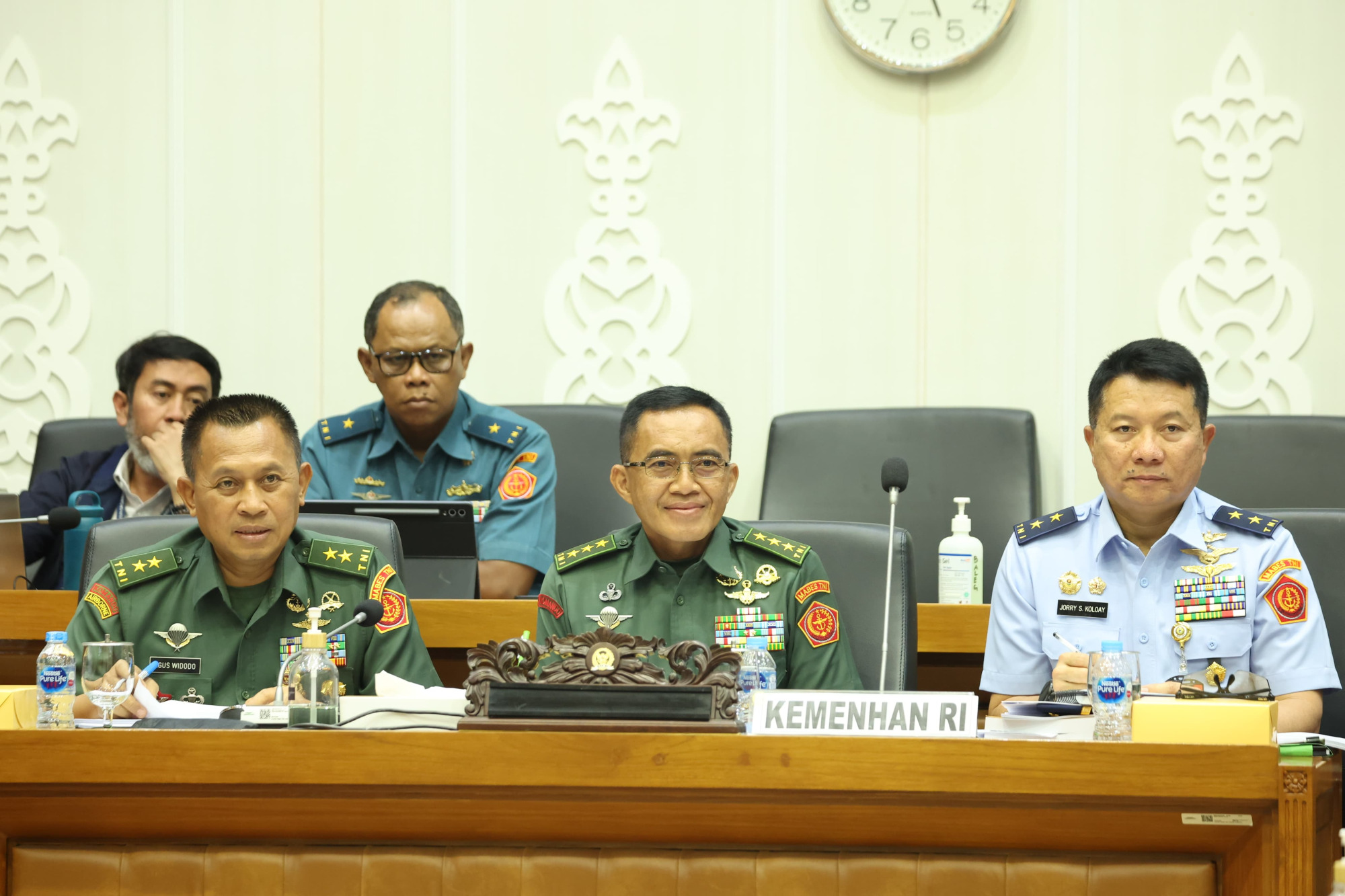 Sekjen Kemhan Hadiri Rapat Panja RUU Pengelolaan Ruang Udara