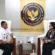 Sekjen Kemhan Terima Kunjungan Sekretaris Kementerian PPN/Bappenas