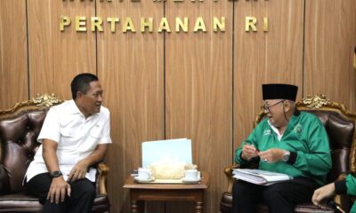 Wamenhan RI Terima Audiensi Ketua Pusat Yayasan PETA