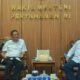 Wamenhan RI Terima Audiensi Wamenhub RI, Bahas Kolaborasi Pembangunan Infrastruktur Strategis Nasional