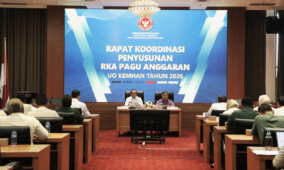 Kemhan Gelar Rapat Penyusunan RKA 2026, Fokus pada Efisiensi dan Prioritas Nasional
