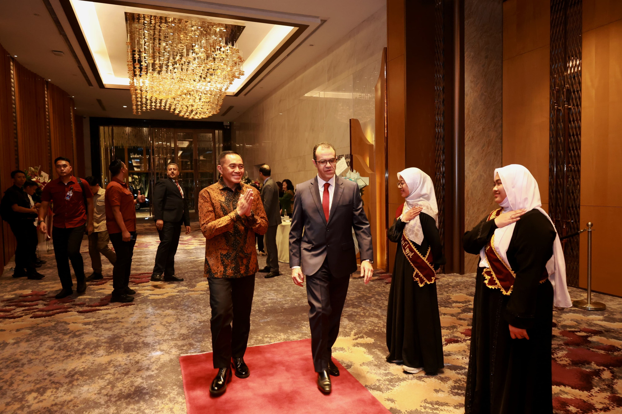 Sekjen Hadiri Egypt National Day, Pererat Hubungan Pertahanan Indonesia-Mesir
