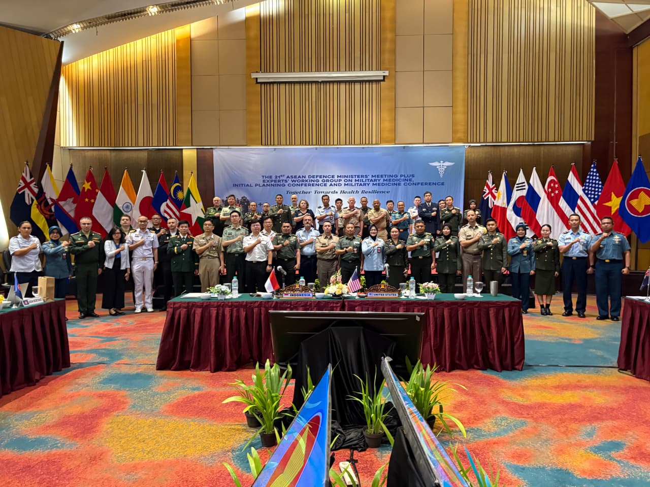 Indonesia-AS Pimpin ADMM-Plus EWG Military Medicine ke-21: Fokus Integrasi Medis Militer untuk Kesiapan Bencana Regional
