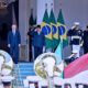 Menhan Dampingi Presiden Prabowo Sambut Kunjungan Kenegaraan Presiden Republik Federasi Brasil