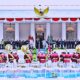 Menhan Dampingi Presiden Prabowo Sambut Presiden Republik Afrika Selatan