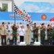 Menhan Hadiri Doa Bersama dan Kirab Kebangsaan Peringatan HUT ke-80 TNI