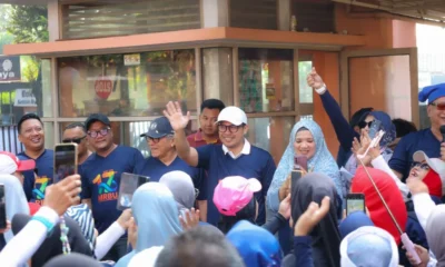 Pilar Saga Ichsan Apresiasi Jalan Sehat, Donor Darah dan Cek Kesehatan Gratis yang Digelar Masjid Raya Bani Umar