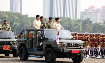 TNI 80 Tahun Mengabdi: Menhan RI Dampingi Presiden RI Pimpin Upacara di Monas