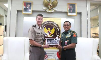 Indonesia dan Amerika Serikat Perkuat Kerja Sama Pertahanan melalui Kunjungan USARPAC ke Kemhan RI