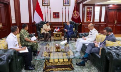 Indonesia–Prancis Perkuat Kerja Sama Pertahanan, Menhan Terima Dubes Prancis