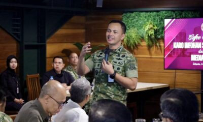 Karo Infohan Sapa Media dalam Coffee Morning, Hubungan Kemhan–Pers Makin Akrab