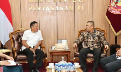Wamenhan RI Terima Kunjungan Wagub Kepri, Bahas Penguatan Bela Negara