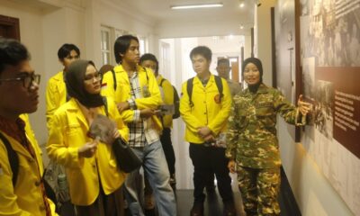 Wisata Lorong Sejarah Kemhan Dikunjungi Mahasiswa UI, Perkaya Wawasan Kebangsaan