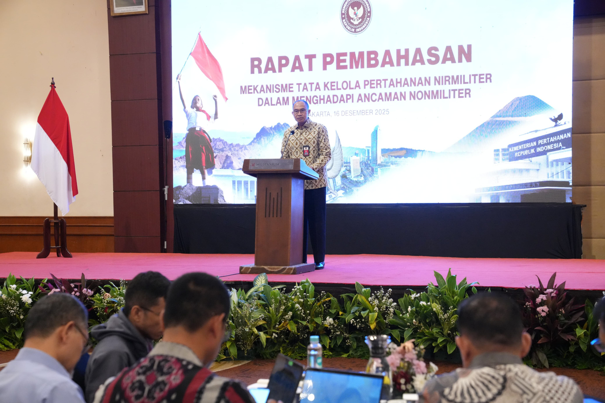 Bangun Kesiapsiagaan Nasional, Kemhan Bahas Mekanisme Tata Kelola Pertahanan Nirmiliter