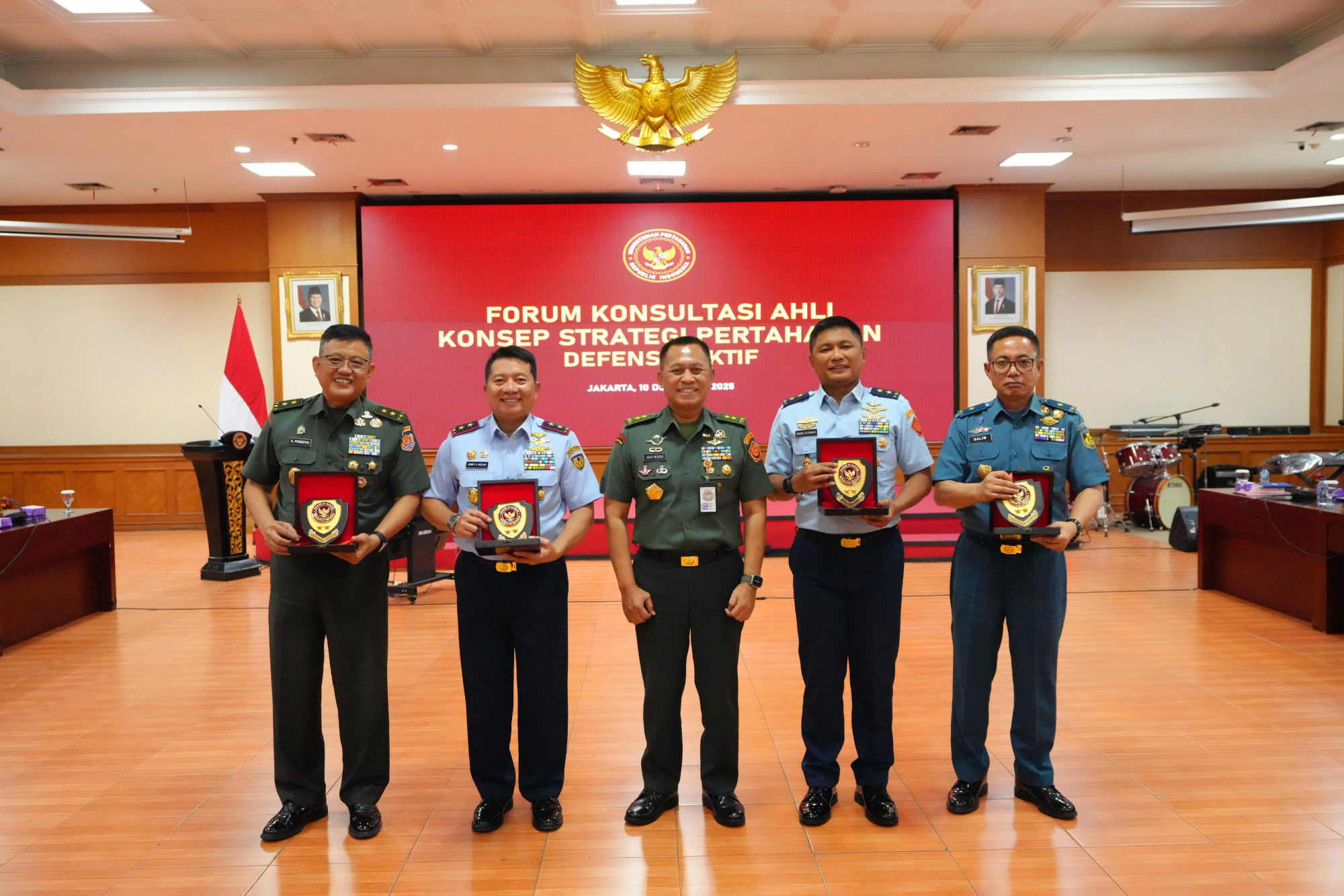 Dirjen Strahan Kemhan Gelar Forum Konsultasi Ahli Bahas Strategi Pertahanan Defensif Aktif
