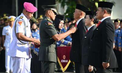 Kemhan Gelar Upacara HUT ke-54 KORPRI: Sekjen Tegaskan Penguatan ASN BerAKHLAK