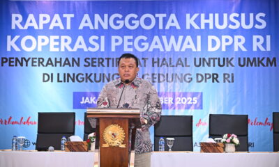 Ketua Pengawas Koperasi Sekretariat Jenderal DPR RI Rudi Rochmansyah