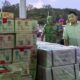 Menhan Tinjau Langsung Kesiapan Bantuan Kemanusiaan di Posko Terpadu Penanganan Bencana Alam Aceh