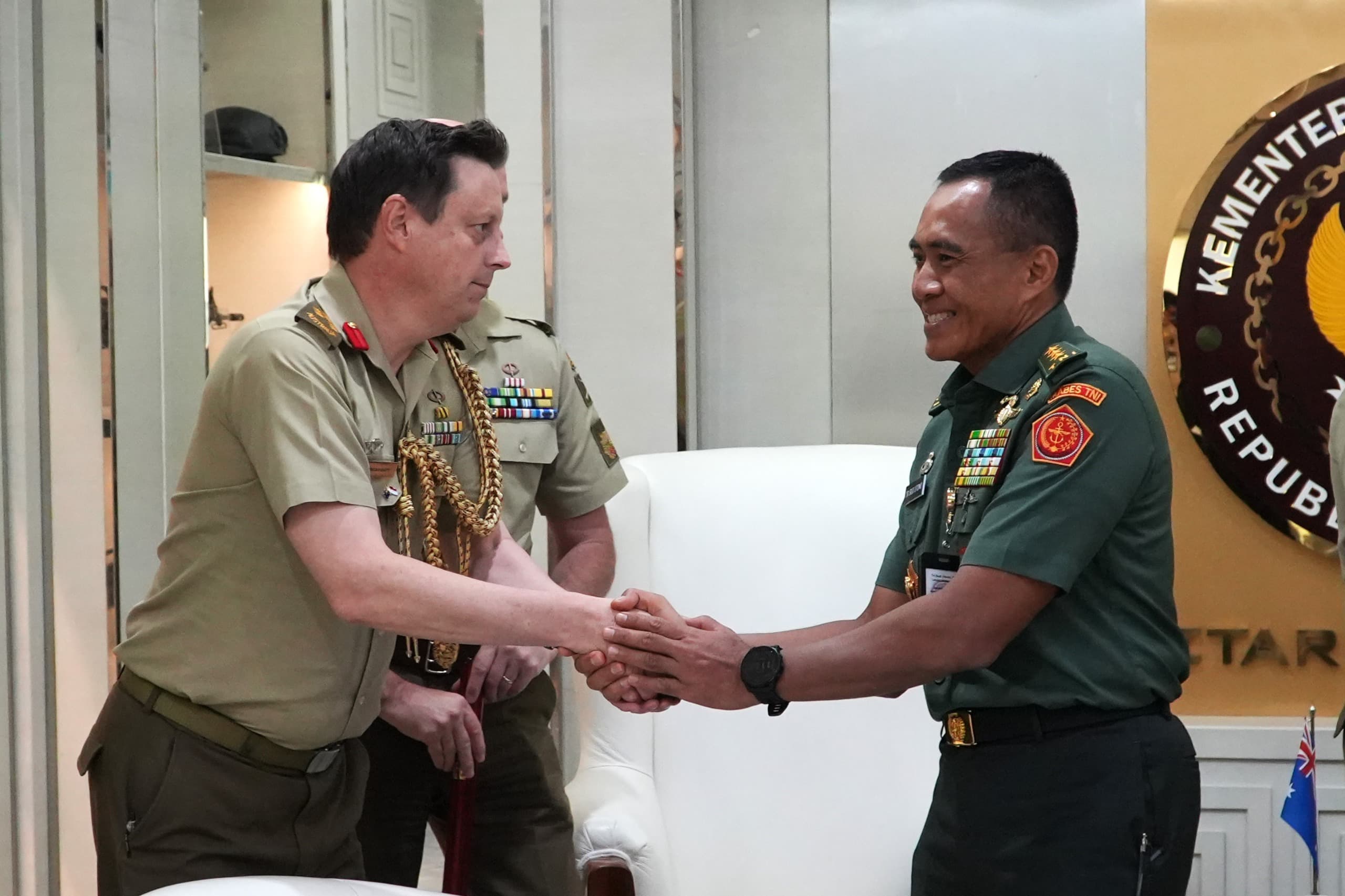 Sekjen Kemhan Terima Kunjungan Australian Special Operations Commander, Perkuat Kerja Sama Pertahanan Bilateral