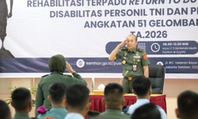Kemhan Gelar Rehabilitasi Terpadu RTD 2026, Bangkitkan Semangat Prajurit dan ASN Disabilitas untuk Kembali Berkarya