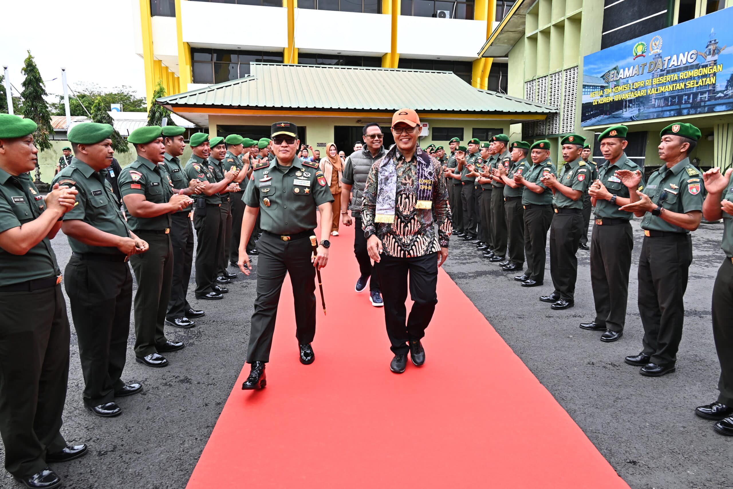 Komisi I Tinjau Persiapan Korem 101/Antasari dalam Pemekaran Kalsel Jadi Satu Kodam Tersendiri