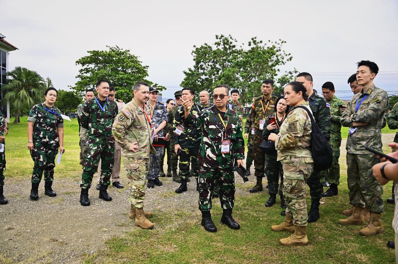 Matangkan Latihan Gabungan, Kemhan RI dan Delegasi ADMM-Plus Tinjau Lokasi ‘Exercise Trident Resolve’