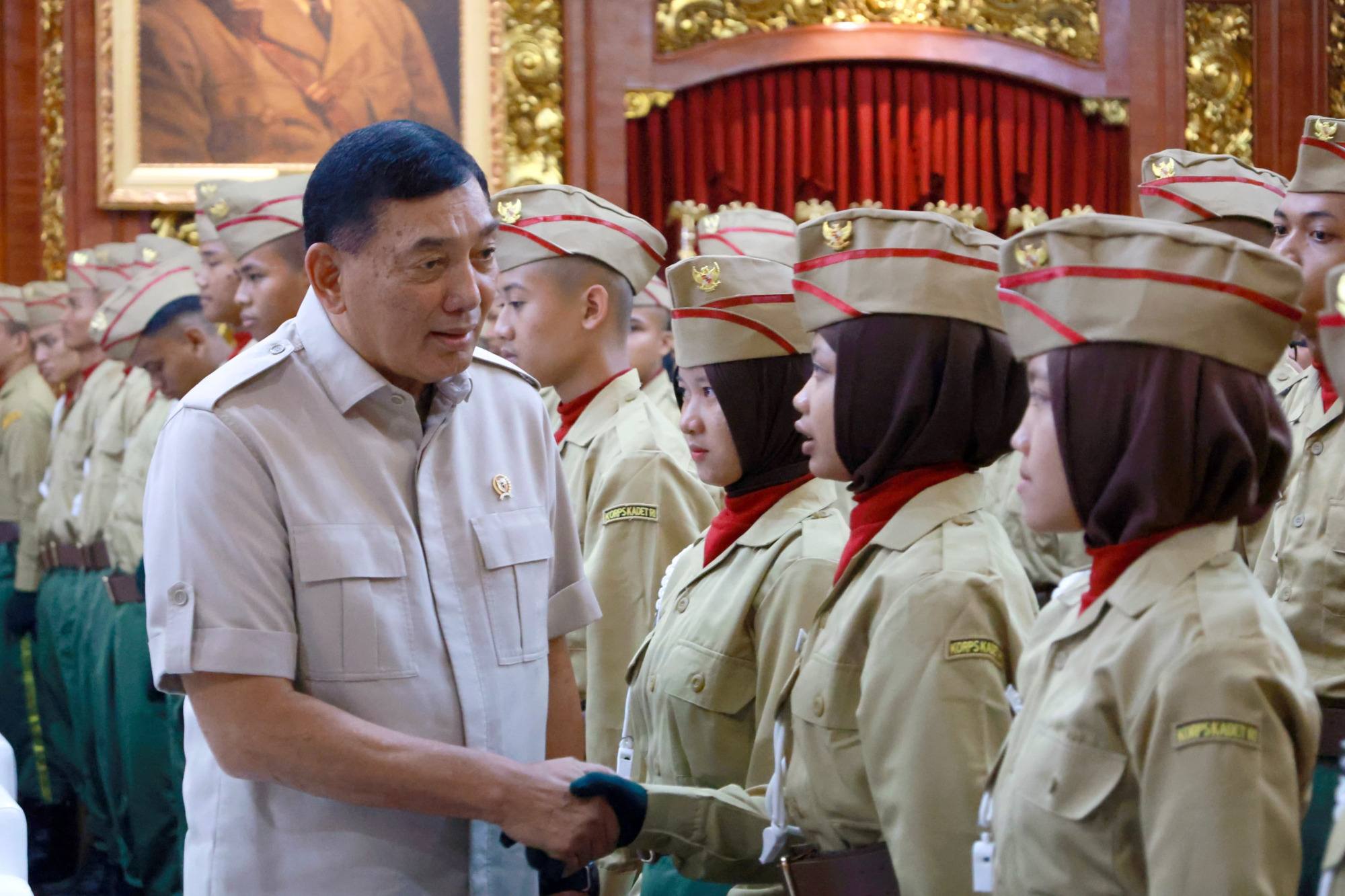 Menhan Sjafrie Bekali Kadet KKRI, Siapkan Generasi Muda Calon Pemimpin Bangsa