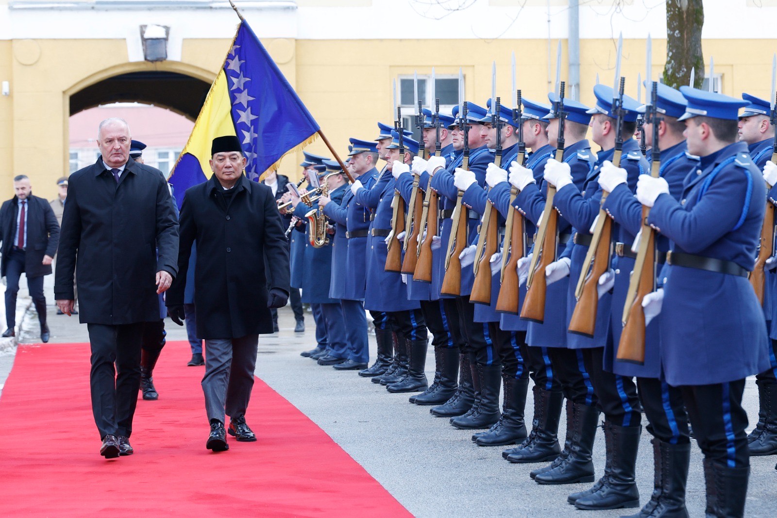 Penguatan Kerja Sama Pertahanan, Menhan RI Laksanakan Kunjungan Resmi ke Kemhan Bosnia dan Herzegovina